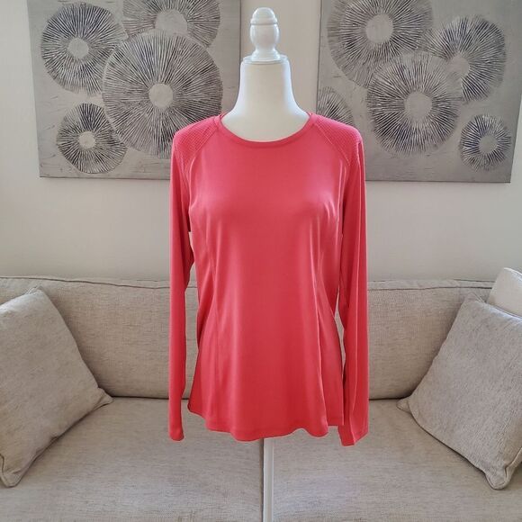 ✨COLUMBIA✨ Freezer Coil Omni-Wick Long Sleeve Protection Shirt - [Large, Pink] - Picture 4 of 13